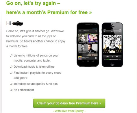 solved free premium email the spotify community