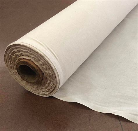 natural  cotton muslin fabrictextile unbleached draping fabric  yards continuous