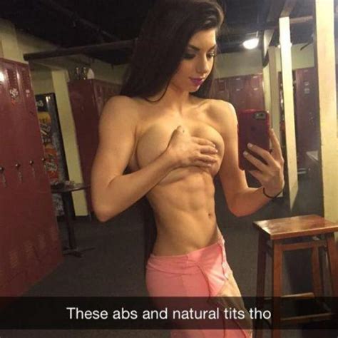tight abs and big tits