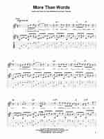 Image result for More Than Words Sheet Music Free. Size: 150 x 200. Source: www.topsheetmusic.eu
