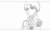 Coloring Levi Pages Ackerman Popular sketch template