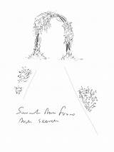 Arch Sketch Wedding Drawing Floral Romantic Chuppah Warehouse Liberty Aisle Getdrawings Flower Flowers Bride Modern Were Categories Lush Director Weddings sketch template