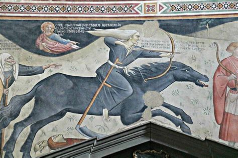 Bartolo Di Fredi Il Trionfo Della Morte 1360 Circa Chiesa Di San