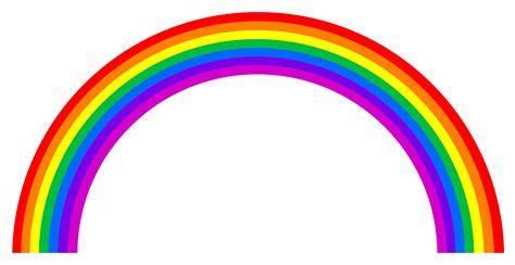 rainbows cartoon clipart
