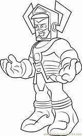 Galactus Coloring Pages Squad Coloringpages101 Hero Super Show sketch template