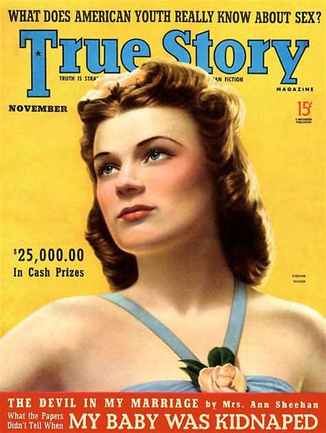 pin on 98 years of true story magazine covers