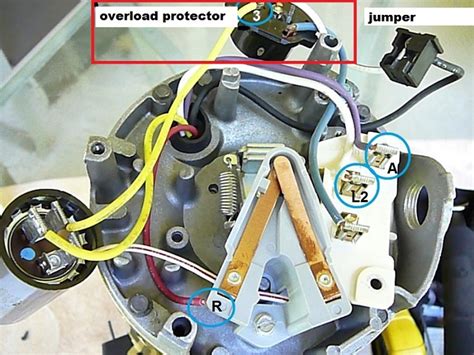 wiring   pool pump motor