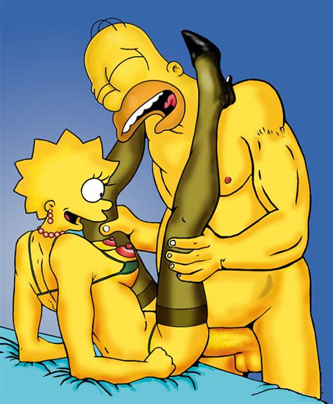 Rule 34 Color Female Homer Simpson Human Lisa Simpson Male Straight