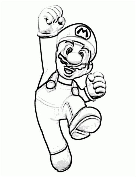 printable mario coloring pages  kids coloring page kids
