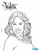 Violetta Dibujos Coloriages Sonriendo Violeta Hellokids Gratuit Apprendre Chanson Hernández Jedessine Línea Fois Imprimé sketch template