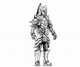 Skyrim Coloring Elder Scrolls Orc Armor Pages Scroll Printable Fujiwara Yumiko Designlooter 09kb 667px Drawings sketch template