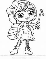 Coloring Lavender Little Charmers Pages Getcolorings Popular sketch template