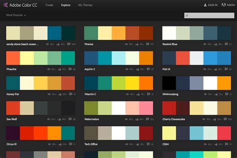 cari inspirasi palet warna desain lewat situs gratis loh