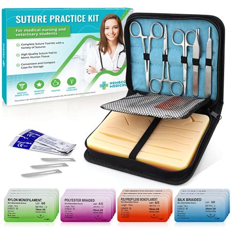 buy suture practice kit  medical students suture kit includes tool