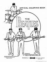 Beatles Musical Beroemdheden Submarine Grupo Coloriages Sheets Animaatjes Ausmalbilder Tudodesenhos Ausmalbild Stemmen sketch template