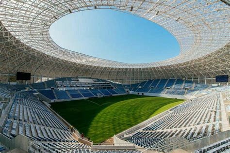 new eur 52 mln football stadium inaugurated in romania romania insider