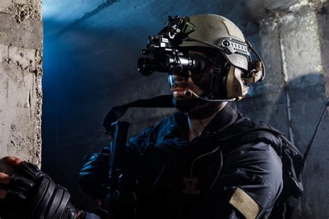 elbit selected  german police  supply xact nv night vision goggles arabian defence