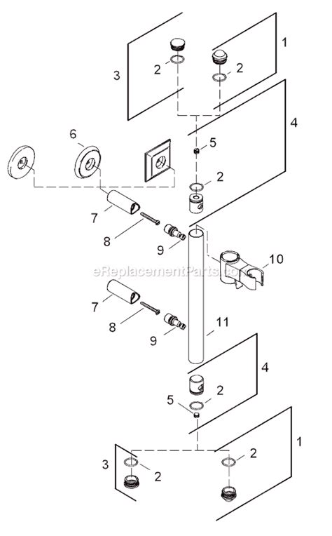 kohler   parts list  diagram ereplacementpartscom