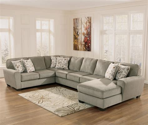 Ashley Furniture Patola Park Patina 4 Piece Sectional With Right