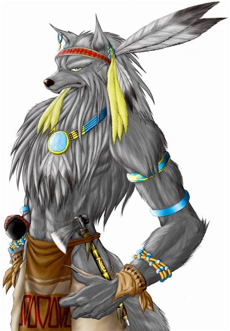 Werewolf Tribal Warrior By Wolflsi On Deviantart