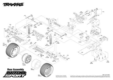 traxxas nitro sport parts diagram
