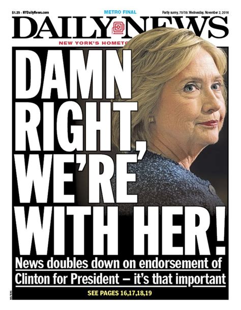 front page of the new york daily news tomorrow
