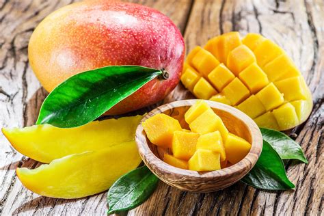 mango gesneden bak kg stuk  verszo fruit van gelder