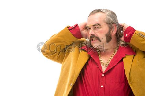 divertido hombre vintage de los anos   bigote foto de stock crushpixel
