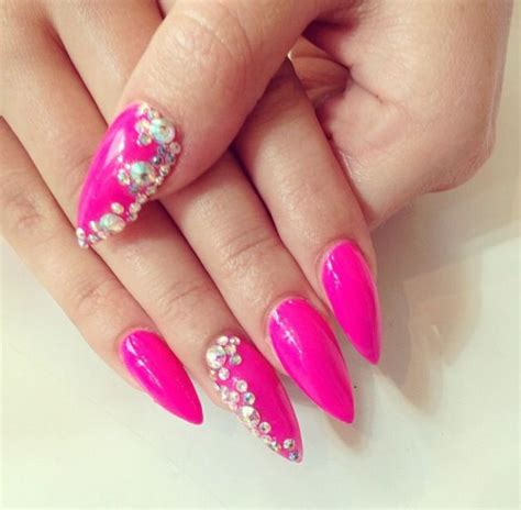 pink nails pink gel nails pink nails gel nails