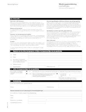 gageverklaring   form fill   sign printable  template signnow