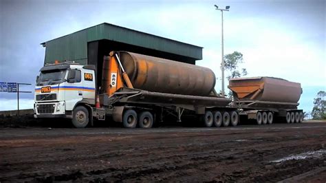 volvo trucks heavy hauling  indonesia youtube