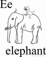 Elephant Coloring Flickr sketch template