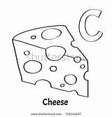 Cheese Coloring Pages Mac Getcolorings Mouse sketch template