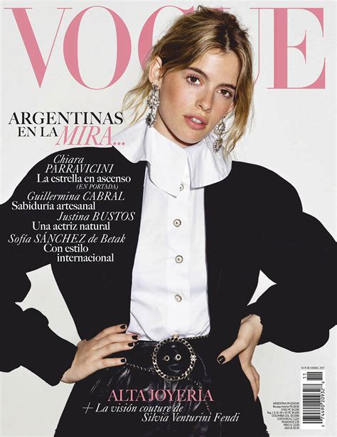 Chiara Parravicini Covers Vogue Latin America November