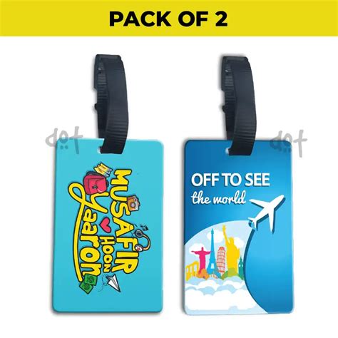 luggage tags combo  bag tags pack    bags  travel dot badges