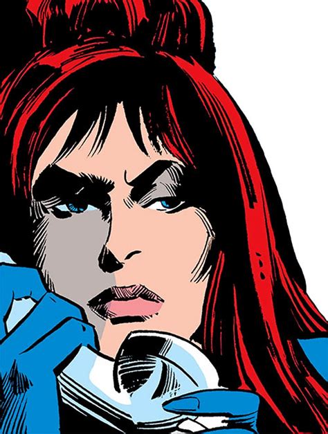 black widow marvel comics champions 1970s profile