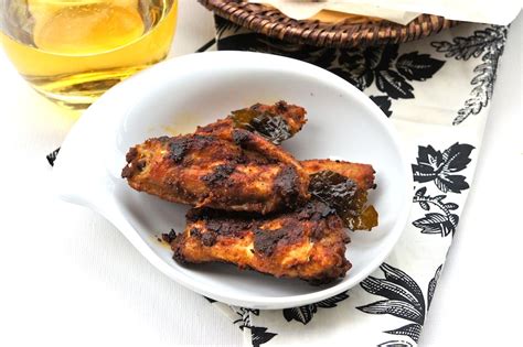 spiced roasted chicken wings