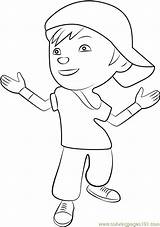 Coloring Boboiboy Thorn Pages Coloringpages101 sketch template