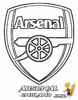 Football Coloring Colouring Pages Soccer Printable Arsenal Teams Logo Boys Manchester Kids Print Cool Fifa Team Yescoloring Sheets United English sketch template