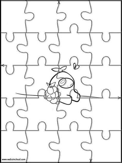 pin  printable jigsaw puzzles  cut   kids