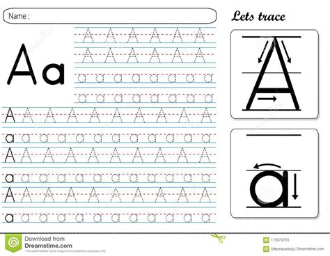 aa tracing worksheets alphabetworksheetsfreecom