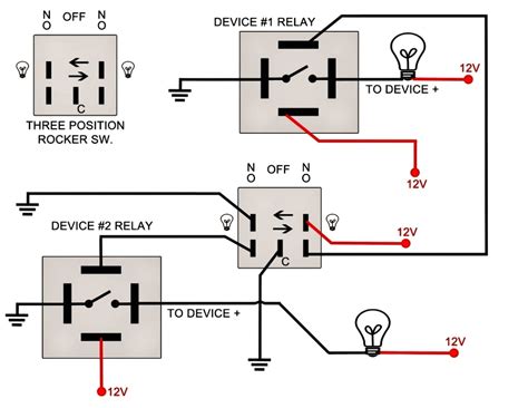 latching relay wiring diagram autocardesign