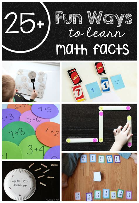 fun ways  learn math facts  measured mom