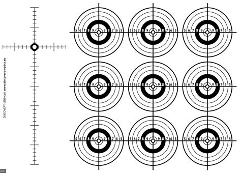 printable  targets   celtavcsoevek discovery optics