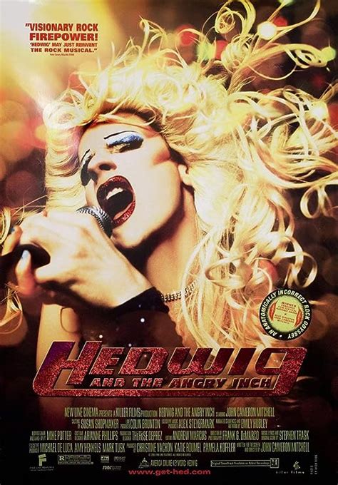 Hedwig And The Angry Inch 2001 U S One Sheet Poster At Amazon S