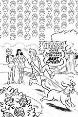 Coloring Archie Riverdale Gang Archiecomics sketch template