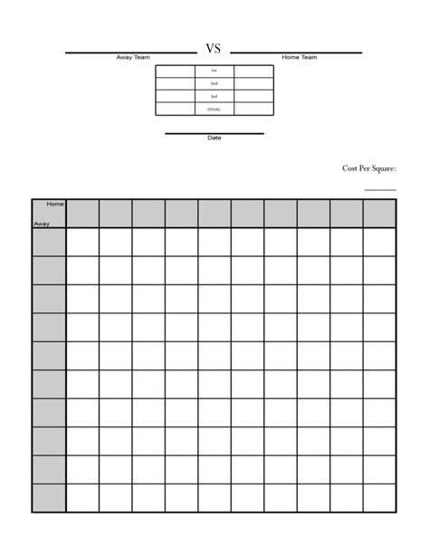 printable squares template