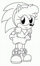 Sonic Amy Coloring Pages Classic Boom Ausmalbilder Deviantart Hedgehog Clipart Rose Color Printable Ausdrucken Zum Print Ausmalen Template Von Shadow sketch template