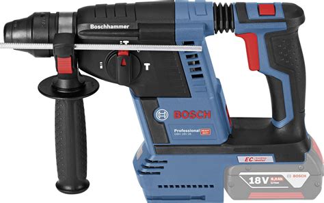 bosch professional gbh   sds  cordless hammer drill    ah li ion conradcom