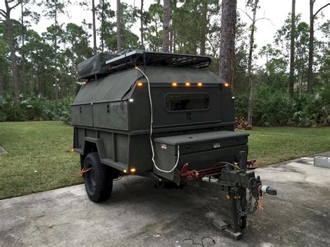 diy camping trailer camper kitchen designs tailgate ideas plans